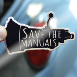 Save the Manuals Sticker