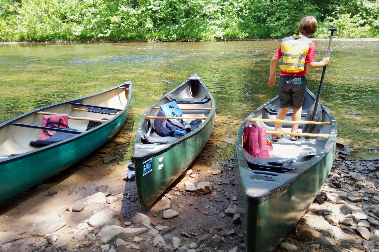 Canoeing Cheat River