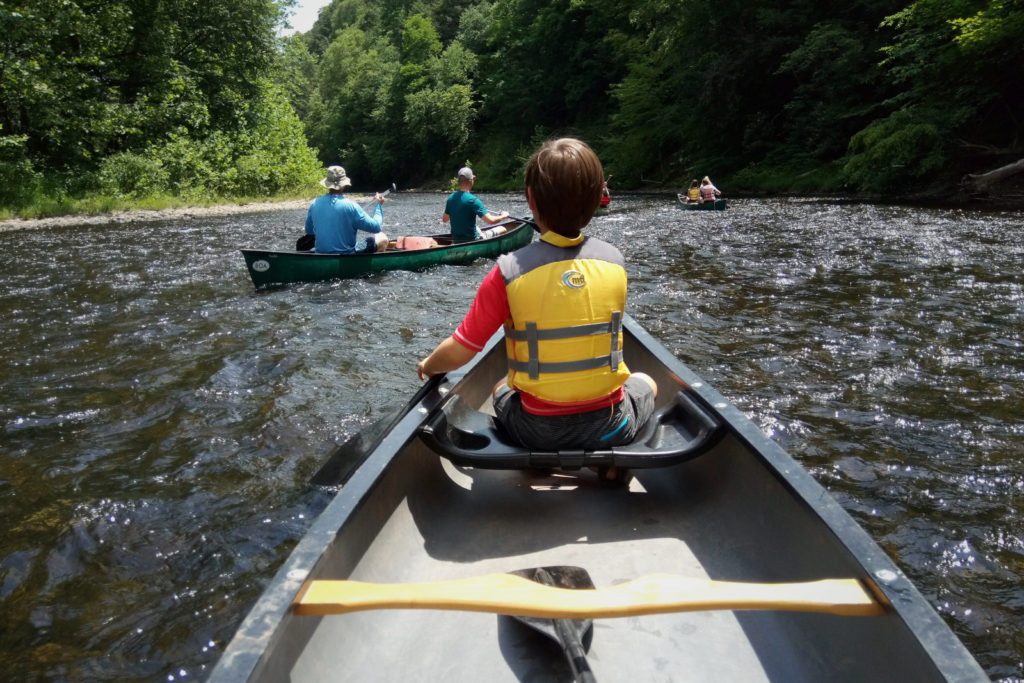 Canoeing on Cheat River