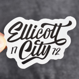 Ellicott City Sticker