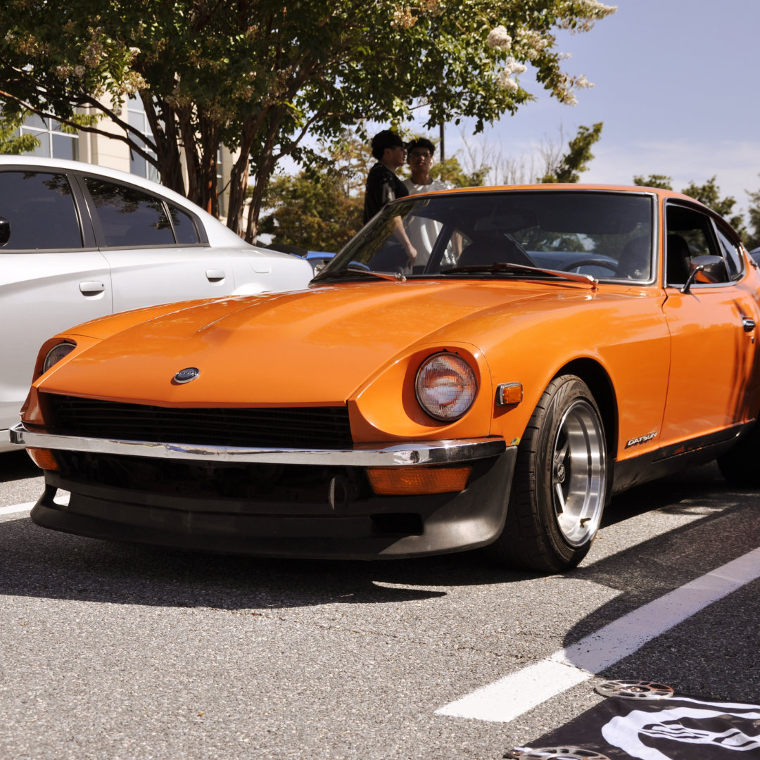 Orange Datsun 280Z