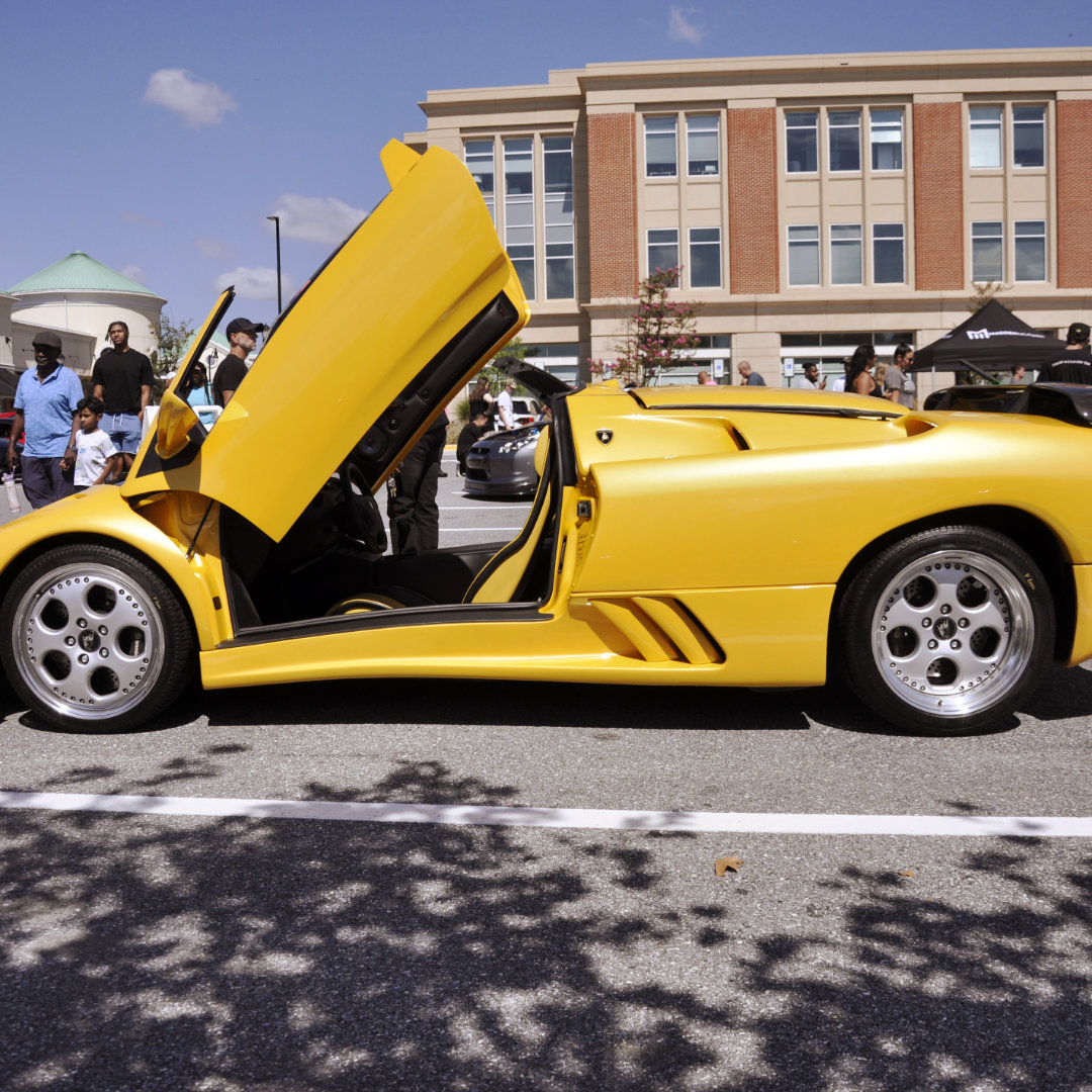 Yellow Lamborghini Diablo