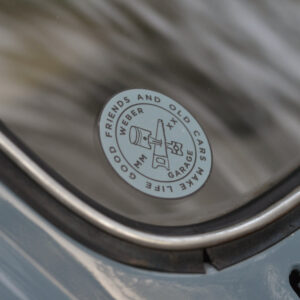 Old Cars and Good Friends Circle Sticker